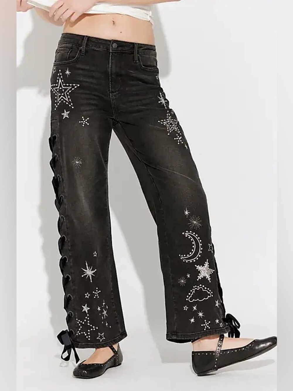 Driftwood Lacy Jeans